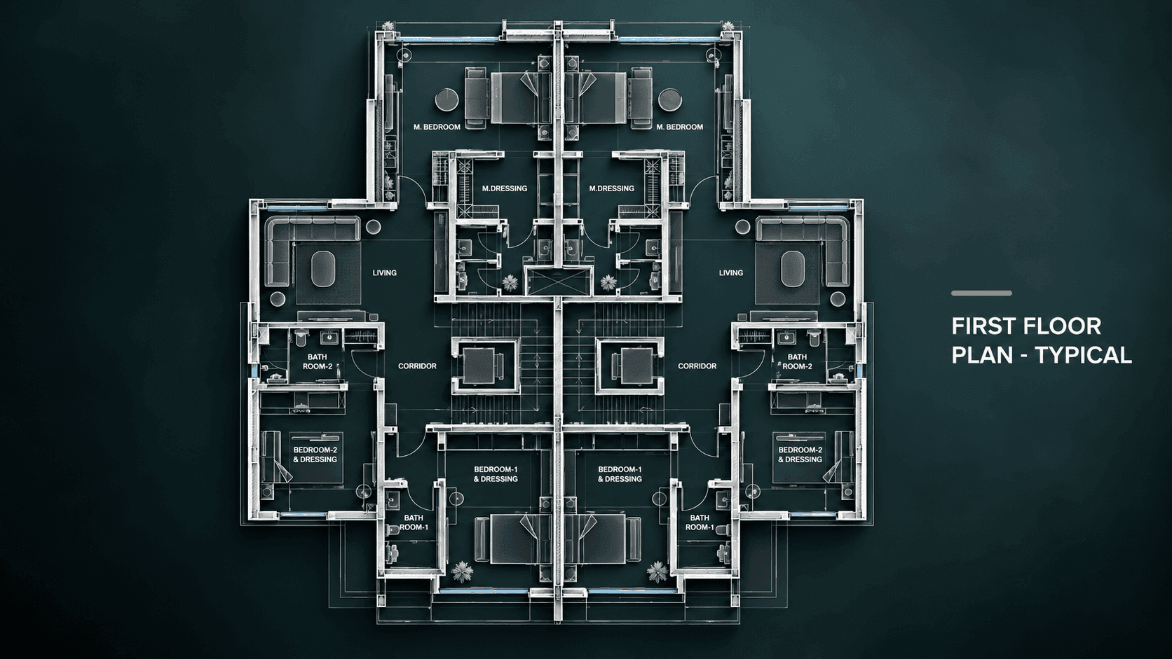 Floor plan, 1st Floor