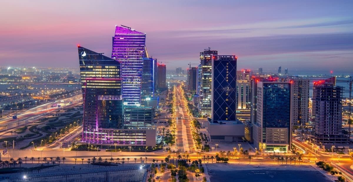 Best real estate company in Qatar 2026 – Doha skyline, Capstone Property